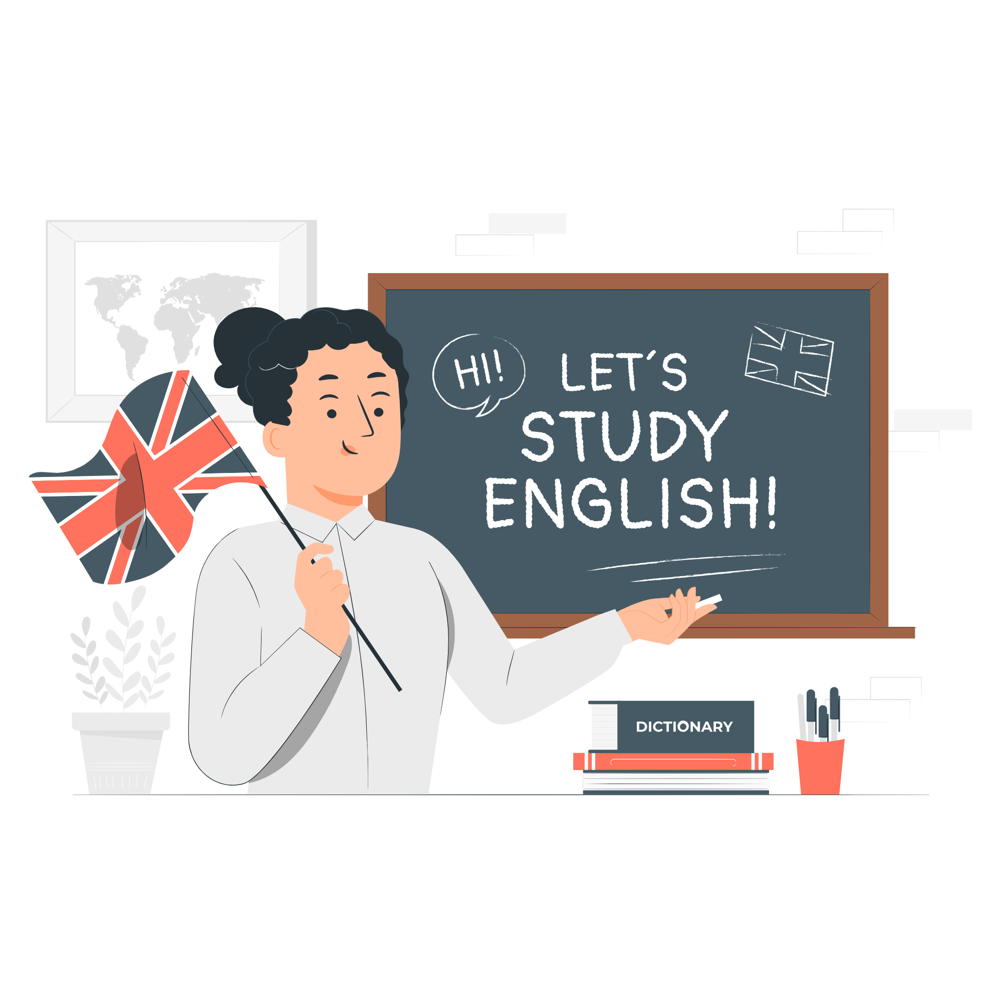 Gen AI Office Illustration